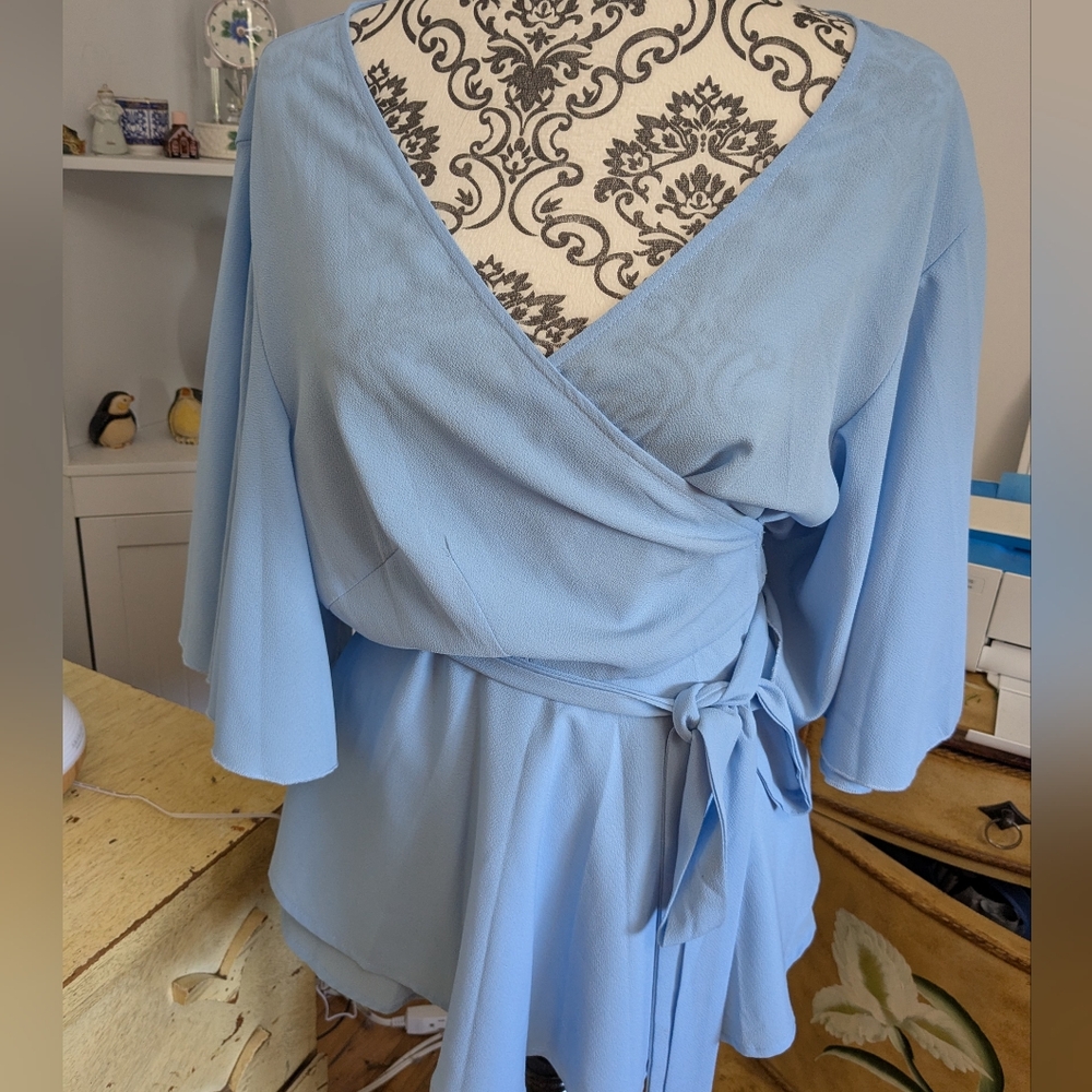 Pretty Wrap Blouse